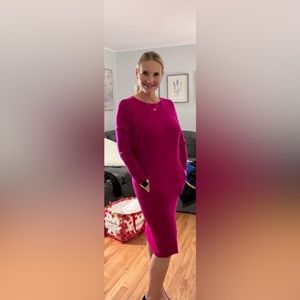 Vintage STYLE PARIS by Susan Sutherland Dress in Hot Pink